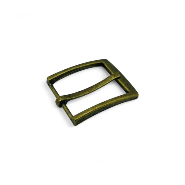 Kemer Tokası 3,5 cm Antik Renk 1 Adet (Leathercraft, Deri Hobi) - 6