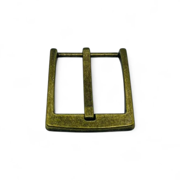 Kemer Tokası 3,5 cm Antik Renk 1 Adet (Leathercraft, Deri Hobi) - 9