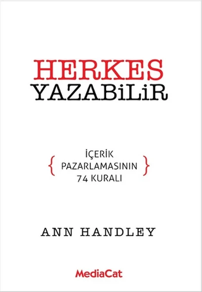 Herkes Yazabilir  İçerik Pazarlamasının 74 Kuralı ürün görseli