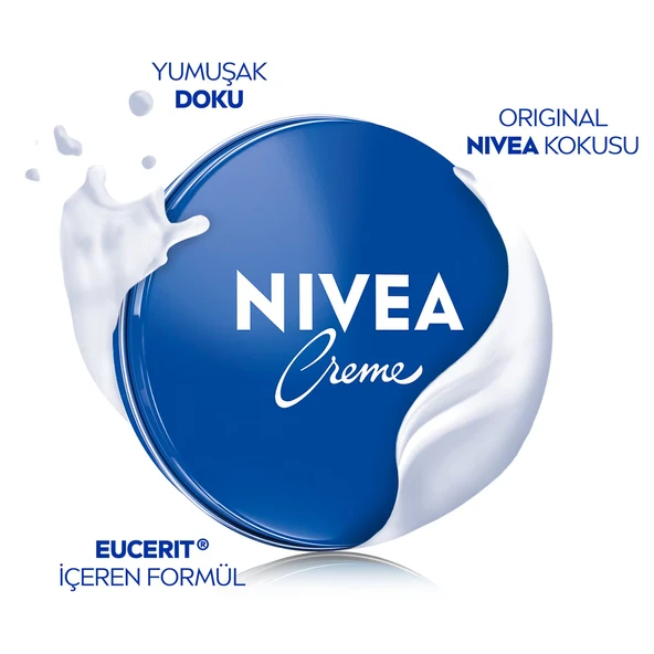 Nivea Creme, Nemlendirici Krem - 250 ml x 2 Adet - 8