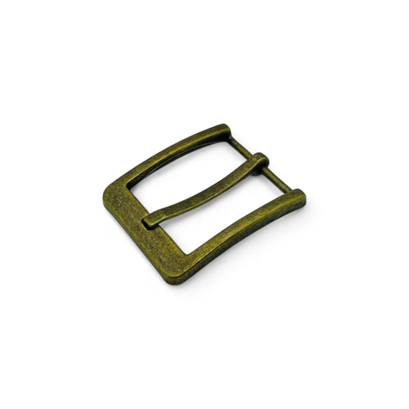 Kemer Tokası 3,5 cm Antik Renk 1 Adet (Leathercraft, Deri Hobi) - 2