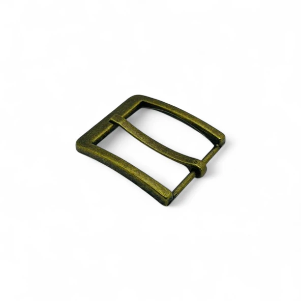 Kemer Tokası 3,5 cm Antik Renk 1 Adet (Leathercraft, Deri Hobi) - 4