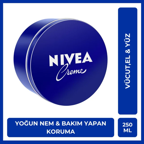 Nivea Creme, Nemlendirici Krem - 250 ml x 3 Adet - 2