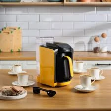 Karaca Hatır Su Hazneli Otomatik Türk Kahve Makinesi Pineapple Yellow - Resim 2