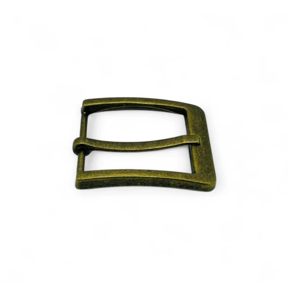 Kemer Tokası 3,5 cm Antik Renk 1 Adet (Leathercraft, Deri Hobi) - 7