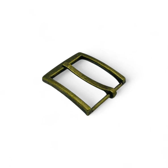 Kemer Tokası 3,5 cm Antik Renk 1 Adet (Leathercraft, Deri Hobi) - 4