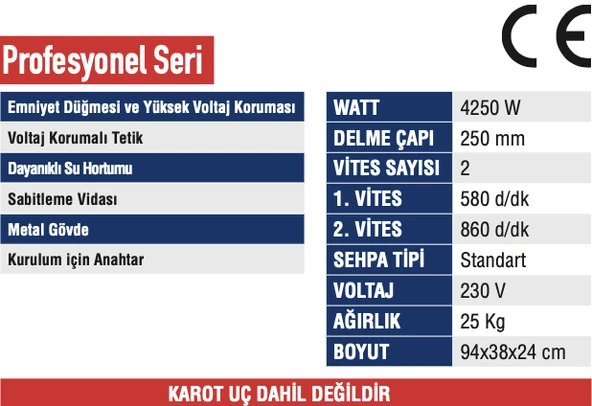 MERCURE MC 750S KAROT MAKİNESİ - Resim 2