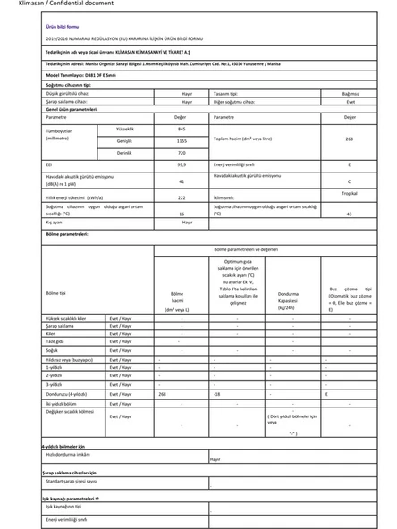 D381 Df Dual Derin Dondurucu - Resim 4