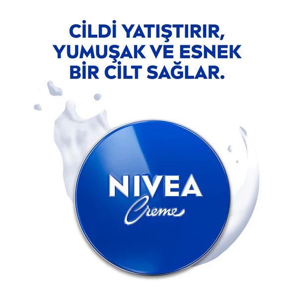 Nivea Creme, Nemlendirici Krem - 250 ml x 4 Adet - 5