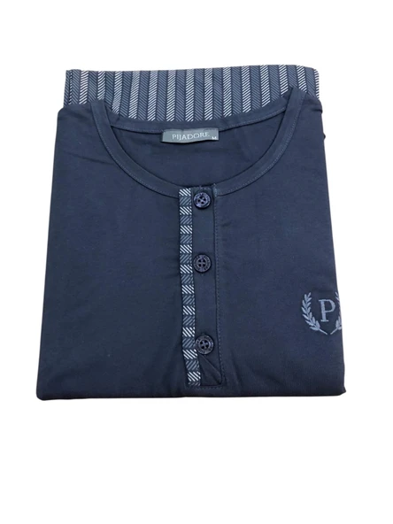 Pijadore Erkek %100 Pamuk Süprem Mevsimlik Uzun Kollu Pijama Takımı 1934 - 2