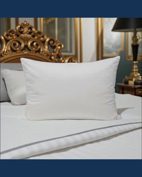 Solivane Otel Tipi Lüks Yastık | Elit Cotton Nano Yastık 1300gr 230TC | Queen Size 60x80 - 3