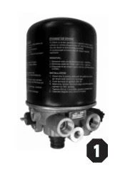 Man Truck Hava Kurutucu Tahlıye 12.5 Bar İsiticili Man Tga 00> (la8212) - Knorr İi19209n50 - Resim 1