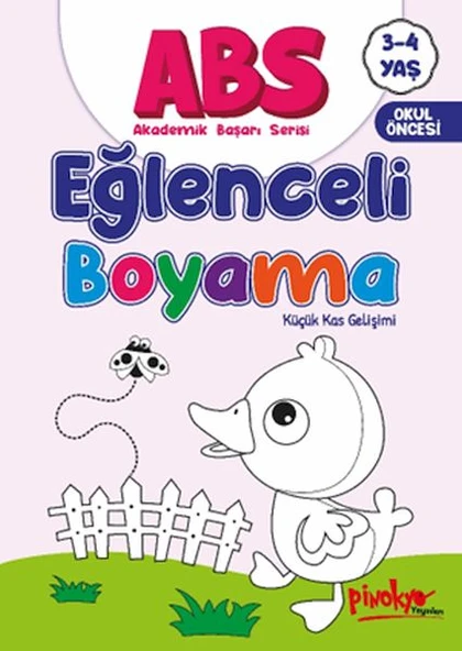 ABS 3-4 Yaş Eğlenceli Boyama ürün görseli 1