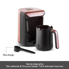 Karaca Hatır Köz Türk Kahve Makinesi Rosegold - Resim 4