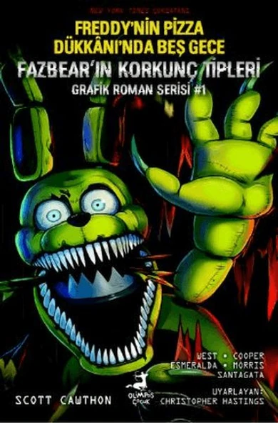 Freddy’nin Pizza Dükkanı’nda Beş Gece Fazbear’ın Korkunç Tipleri Grafik Roman Serisi #1 ürün görseli
