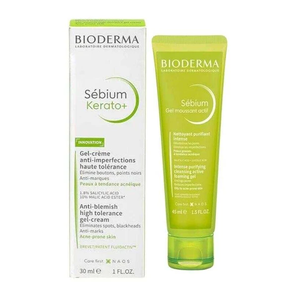 BIODERMA SEBIUM KERATO+ NEMLENDİRİCİ JEL KREM 30 ML - 1