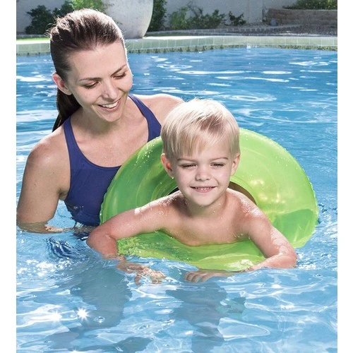 Bestway Plaj Topu ve Bestway 36022- 51 cm Şeffaf Çocuk Yüzme Simidi - 2