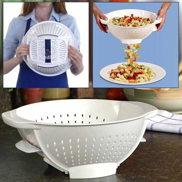 Makarna Süzgeci - Akıllı Makarna Süzgeci EVV-10344Y ürün görseli