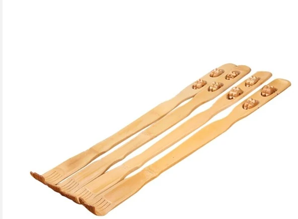 Masaj Özellikli  Ahşap Sırt Kaşıma Aleti EVV-82540 - Resim 3