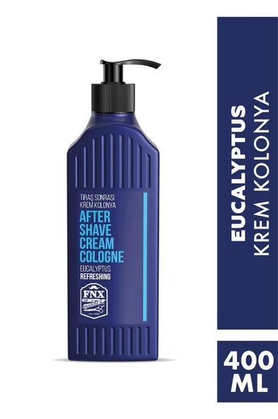 FNX After Shave Tıraş Sonrası Krem Kolonya 400 Ml Okaliptus Mavi