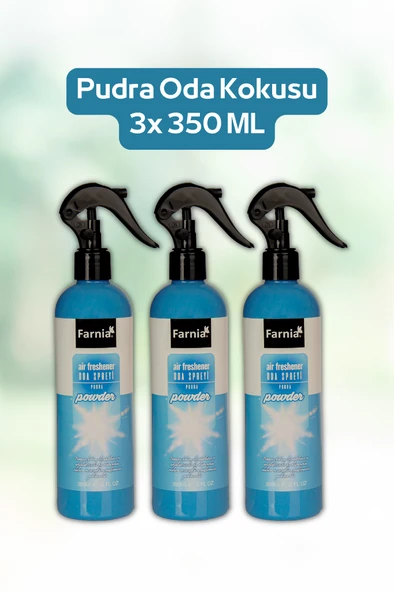 Farnia Pudra Oda Spreyi 350 Ml Powder 3 Adet - 2