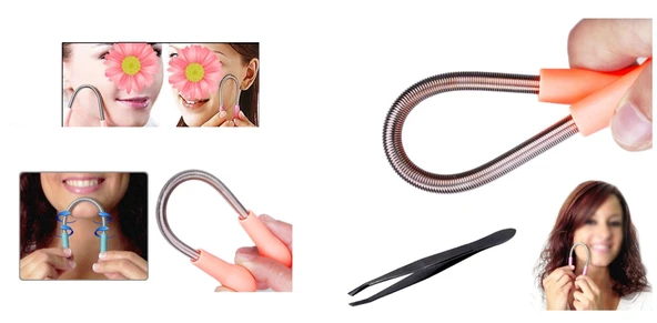 Tüy Bıyık Alıcı Yaylı Epilatör - Cımbız Hediyeli EVV-82492 ürün görseli 1