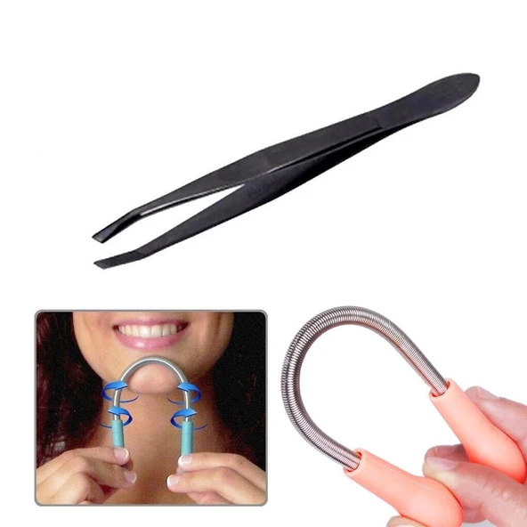 Tüy Bıyık Alıcı Yaylı Epilatör - Cımbız Hediyeli EVV-82492 - Resim 3