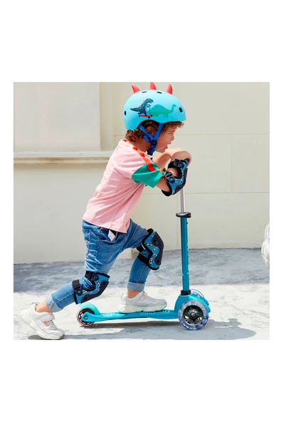 Micro Dizlik/Dirseklik Blue Small (Dizlik 21-27 Cm/Dirseklik 15-19 Cm)  Mavi S - 4