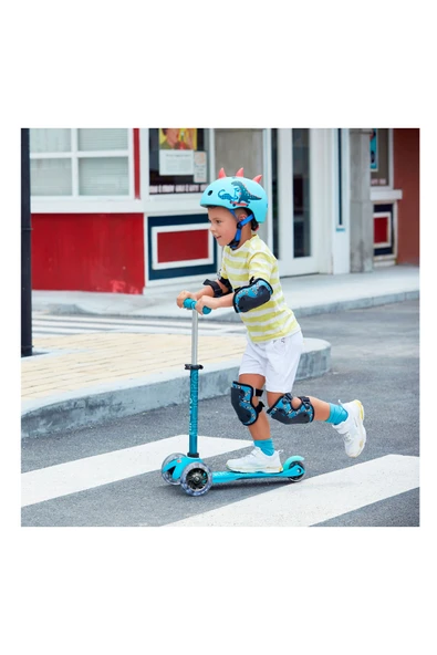 Micro Dizlik/Dirseklik Blue Small (Dizlik 21-27 Cm/Dirseklik 15-19 Cm)  Mavi S - 3