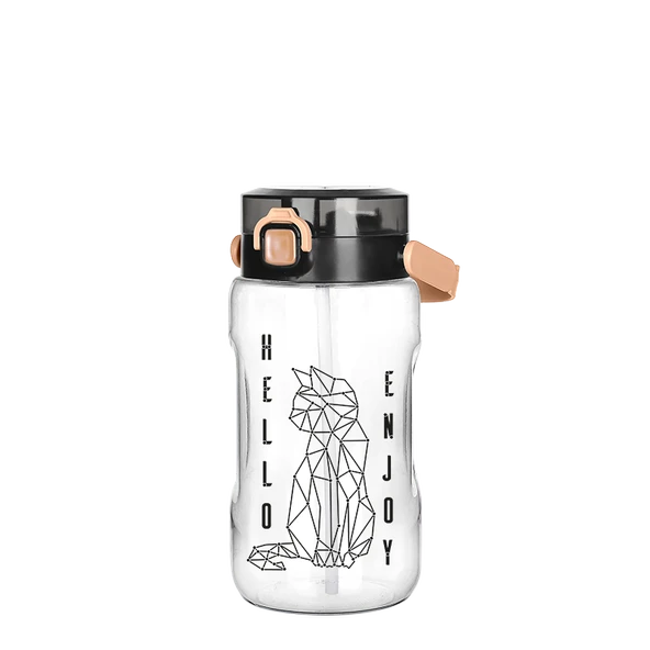 Şeffaf Matara - 1500 ml - 50,7 oz - WATERMODE Matara - Resim 3