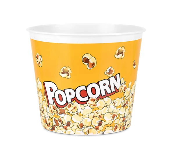 Popcorn Mısır Kovası Dekoratif