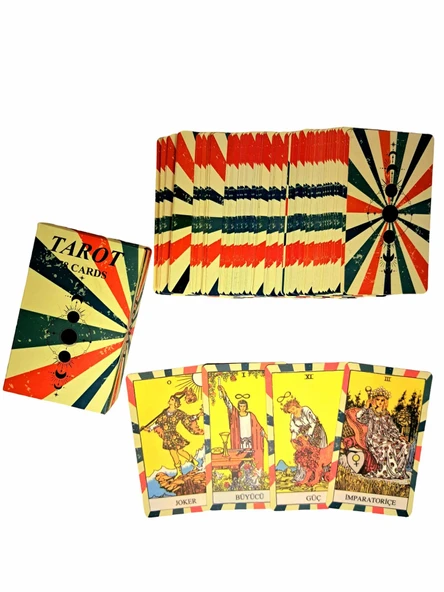 Tarot Kartı Destesi - Arven EVV-83210 - Resim 2