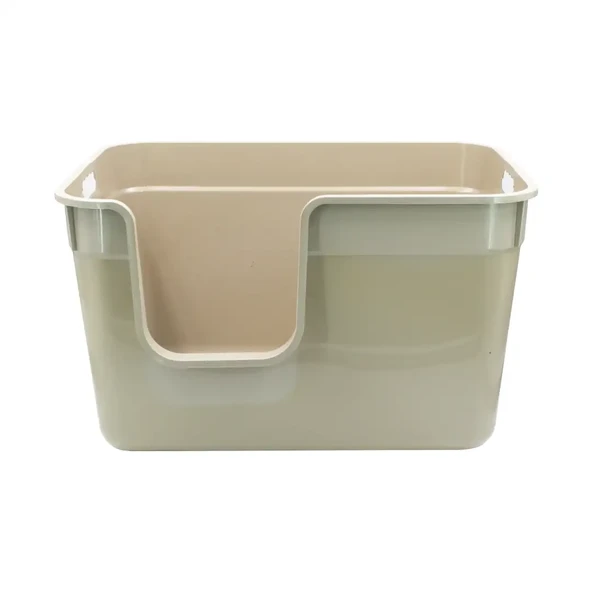 Tanos Dekoratif Büyük Yarı Kapalı Kedi Tuvaleti - 2