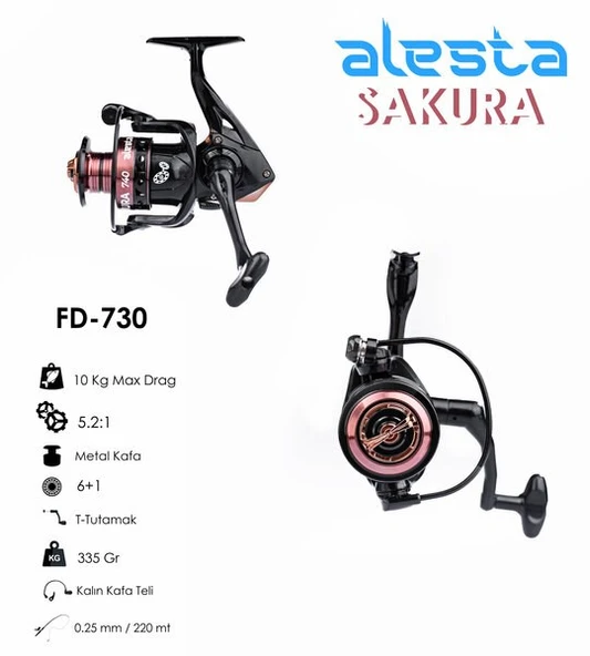 SAKURA FD-730 AL KAFA CNC KOL 6+1 BB