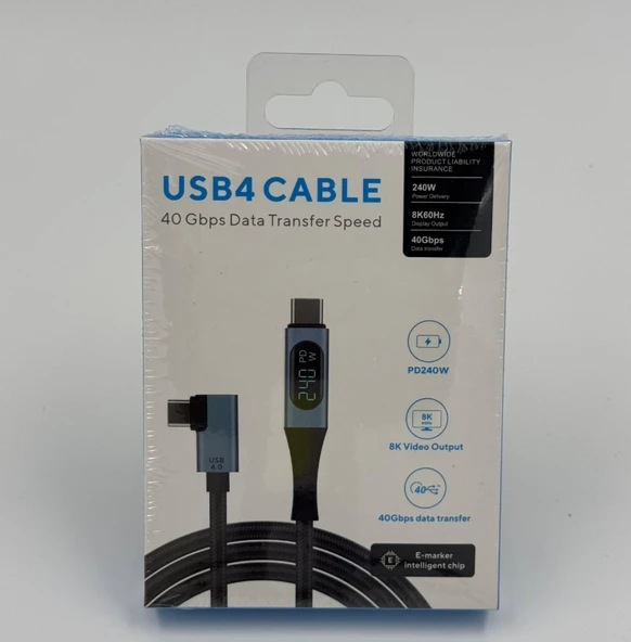 ZR849 T Led Usb 4 240W 40Gb 8K 60Hz 1M - 1