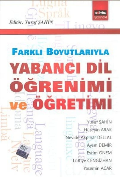 Yabancı Dil Öğrenimi ve Öğretimi Farklı Boyutlarıyla ürün görseli