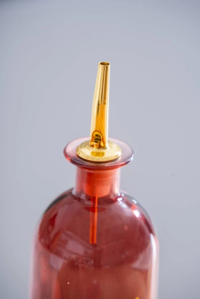 Acar 7939 Pierre Cam Yağdanlık 500 Ml - Red - 2