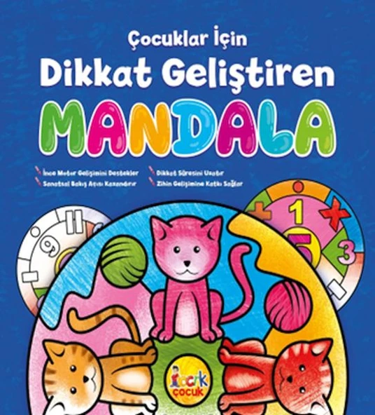 Çocuklar İçin Dikkat Geliştiren Mandala ürün görseli