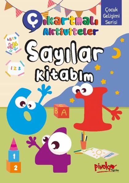 Çıkartmalı Aktiviteler Sayılar Kitabım ürün görseli