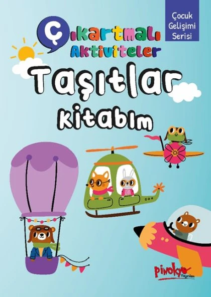 Çıkartmalı Aktiviteler Taşıtlar Kitabım ürün görseli