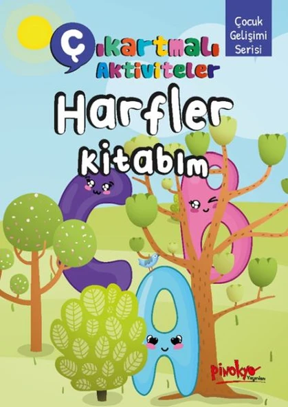 Çıkartmalı Aktiviteler Harfler Kitabım ürün görseli