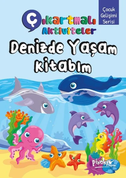 Çıkartmalı Aktiviteler Denizde Yaşam Kitabım ürün görseli 1