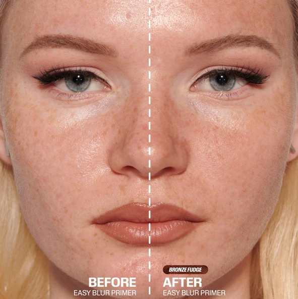 Huda Beauty Easy Blur Bronze Fudge - Silikon İçermeyen Pürüzsüzleştirici Makyaj Bazı - Resim 2