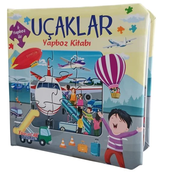 Uçaklar - Yapboz Kitabı ürün görseli
