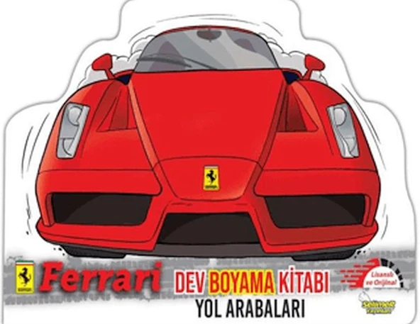 Ferrari Dev Boyama Yol Arabaları ürün görseli 1