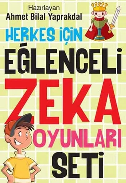 Herkes İçin Eğlenceli Zeka Oyunları Seti (4 Kitap) ürün görseli