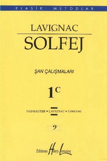 Lavignac 1C - Solfej Şan Çalışmaları ürün görseli