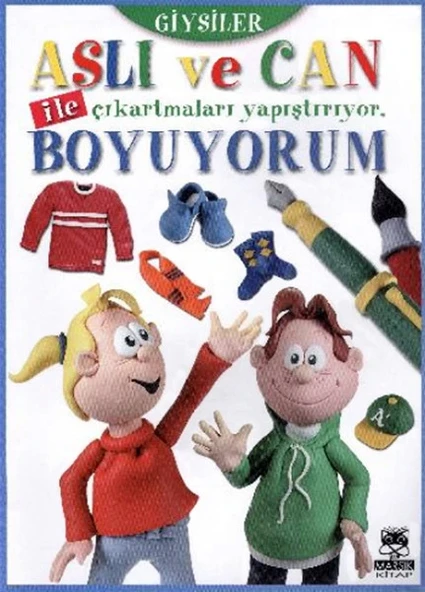 Aslı Ve Can Giysiler Çıkartma Boyama ürün görseli