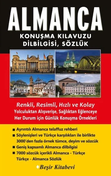 Almanca Konuşma Kılavuzu Dilbilgisi Sözlük ürün görseli