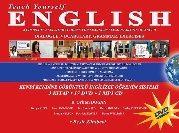 Teach Yourself English - Kendi Kendine Görüntülü İngilizce Öğrenim Sistemi (3 Kitap) ürün görseli